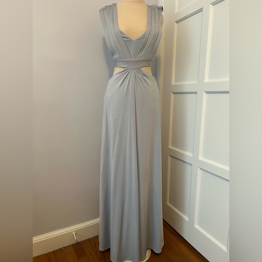 bebe Light Blue Maxi Dress